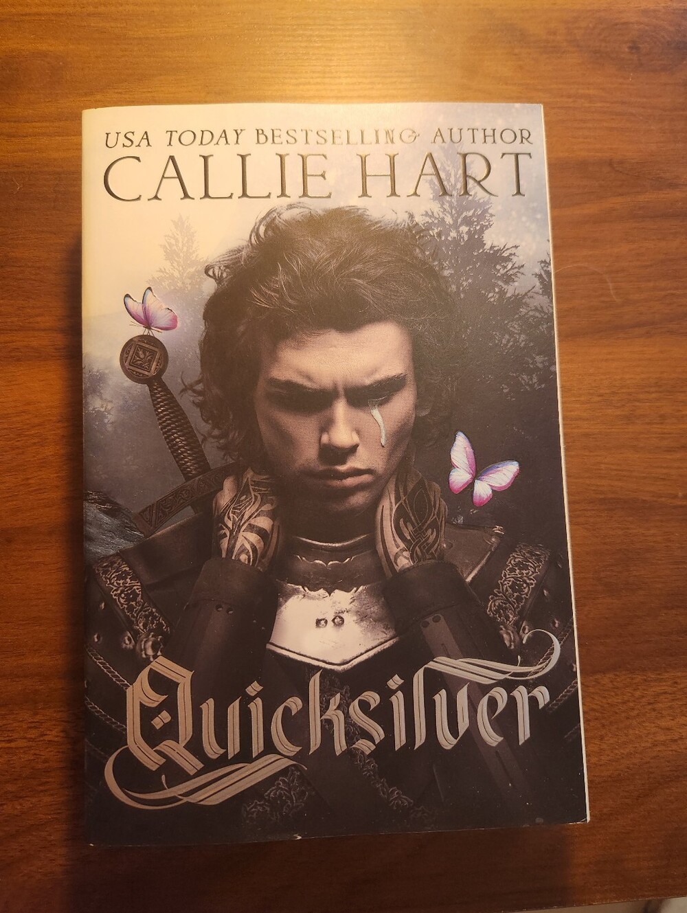 💙 Quicksilver Callie Hart Paperback Book Original Cover